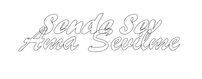 Sende Sev, Ama Sevilme - Sticker